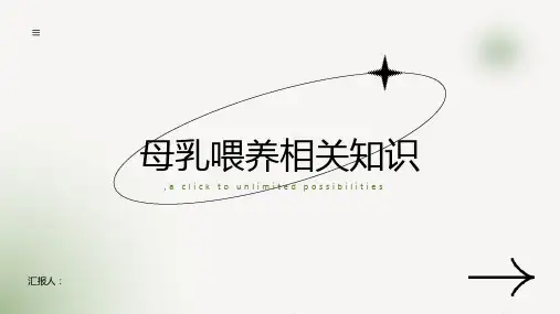 母乳喂养相关知识