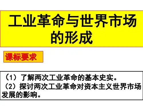 两次工业革命与世界市场(共90张PPT)