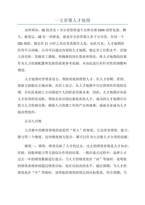一文看懂人才地图