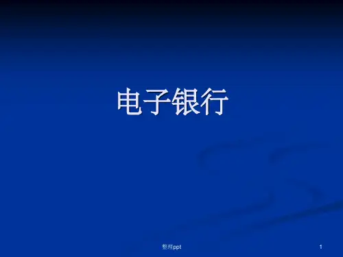 《电子银行》PPT课件