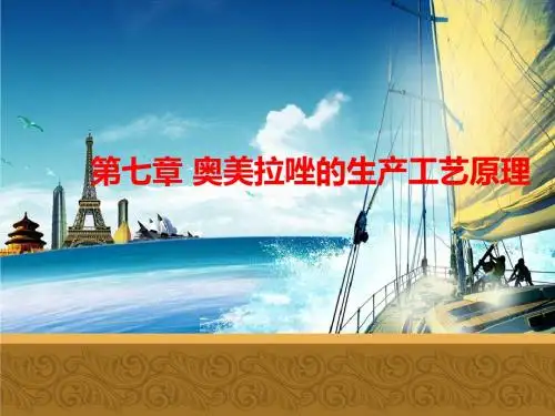 化学制药工艺学奥美拉唑生产工艺原理  -PPT课件