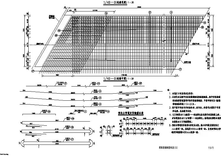 箱梁普通钢筋构造详图