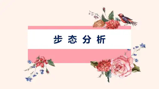 步态分析评定