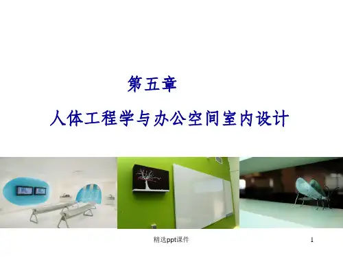 人体工程学与办公空间设计ppt课件