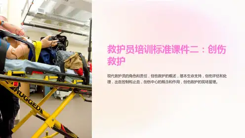 救护员培训标准课件二：创伤救护
