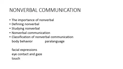 Nonverbal Communication.ppt 跨文化