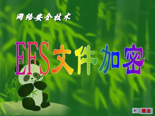 4：EFS文件加密