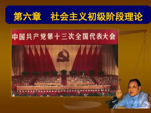 社会主义初级阶段理论