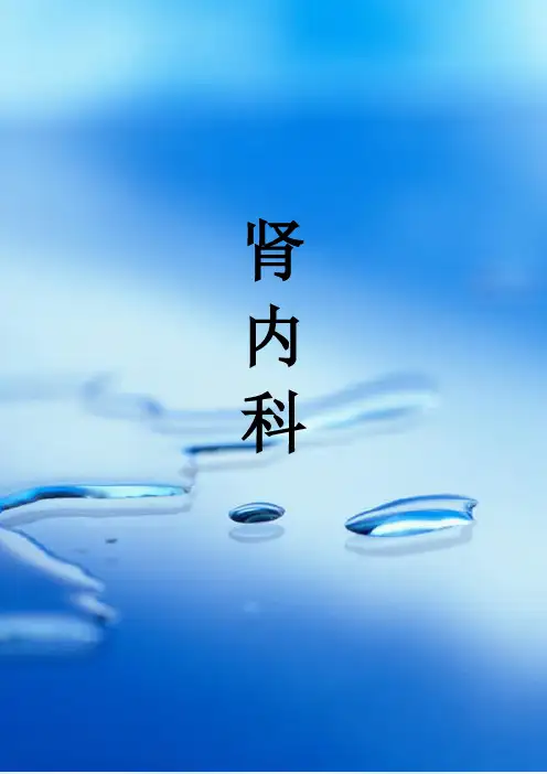 肾内科健康教育