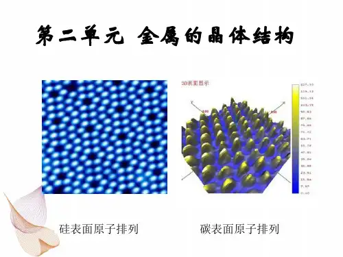 金属材料与热处理教学课件第二单元