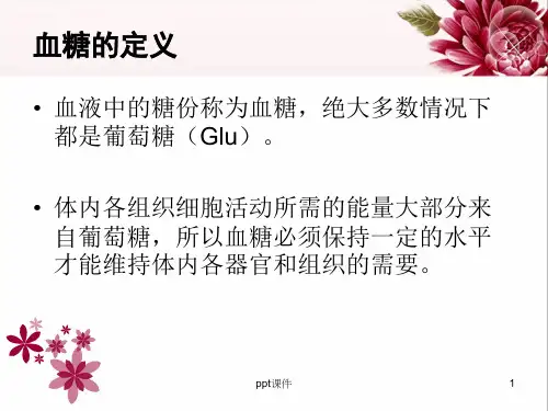 血糖监测-ppt课件.ppt