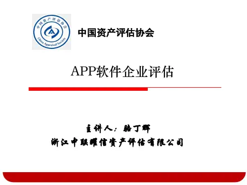 APP软件企业评估解析