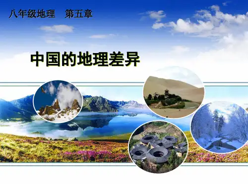 人教版地理《中国的地理差异》优质课件2