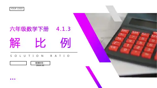 《解比例》人教版六年级数学下册(第4.1.3课时)PPT课件