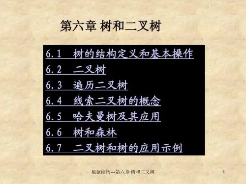 数据结构---第六章.