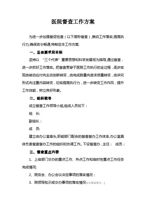 督查工作方案44517