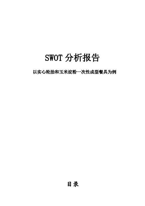 SWOT分析报告