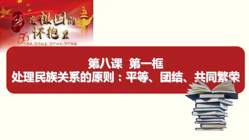 8.1处理民族关系的原则：平等、团结、共同繁荣