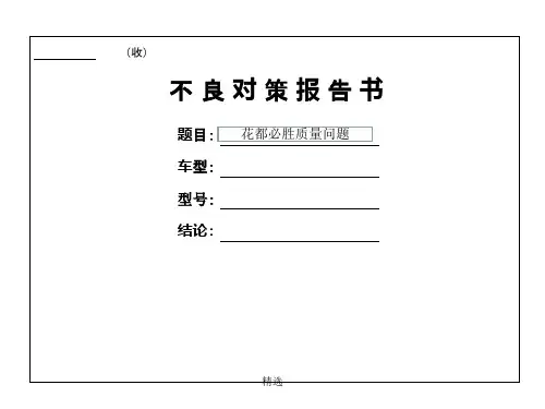 不良对策报告详细版.ppt