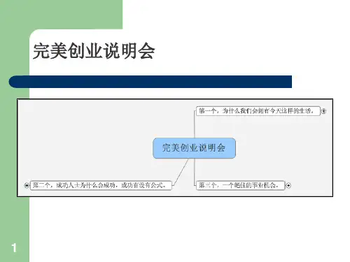 完美创业说明会