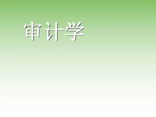 审计课件  .ppt