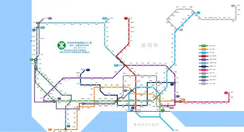 深圳2025地铁规划路线图