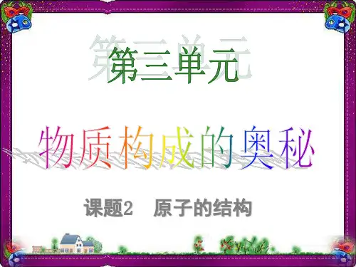 原子的结构  省优获奖课件ppt