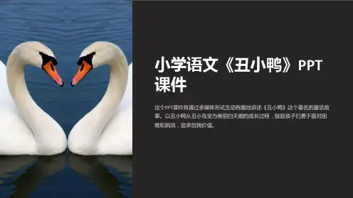 《小学语文《丑小鸭》课件