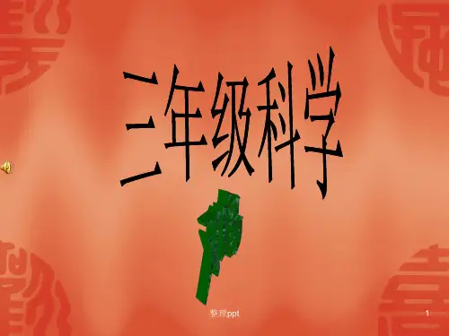鄂教版三年级科学上册第19课《鸡》