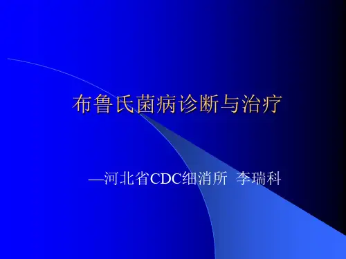 布病诊断与治疗