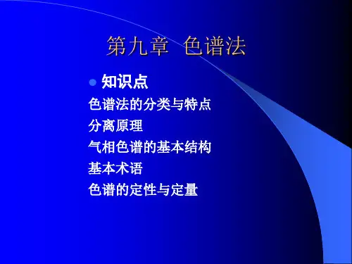 水分析化学第9、10章