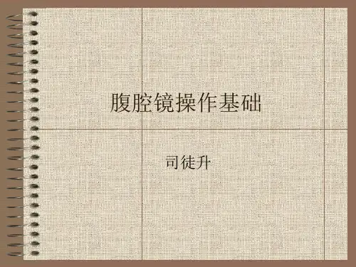 腹腔镜操作基础