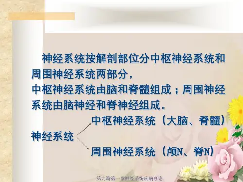第九篇第一章神经系统疾病总论