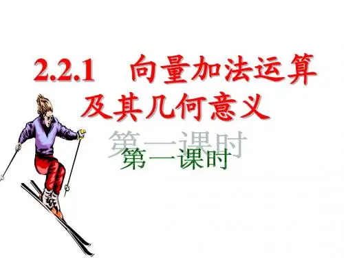 向量加法、减法运算及其几何意义