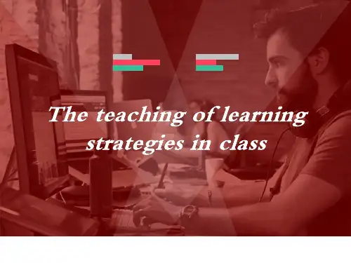 Learning strategy