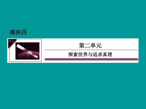 2020届高考政治一轮复习《生活与哲学》精品课件：4-2-5把握思维的奥妙