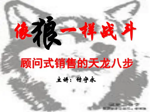 像狼一样战斗销售技术-144页文档资料