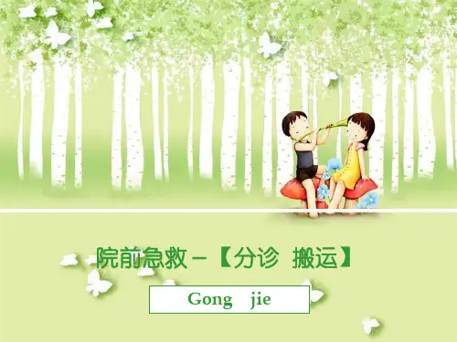 院前急救-搬运 PPT课件