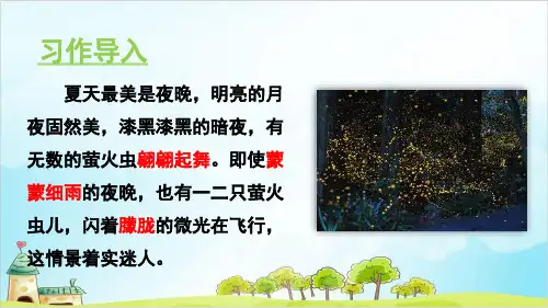部编本人教版五年级上册习作——即景优秀PPT