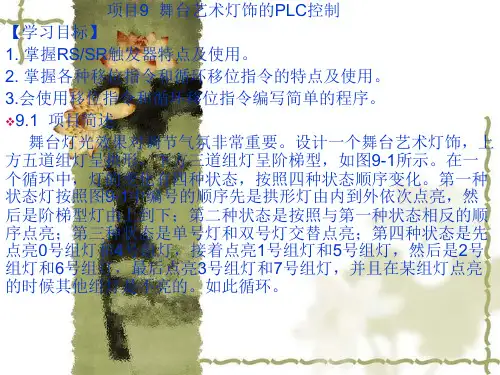 舞台艺术灯饰的PLC控制