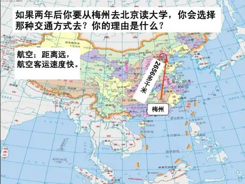 高一地理必修2_第五章第一节主要的交通运输方式_新人教版必修2课件2 6.12