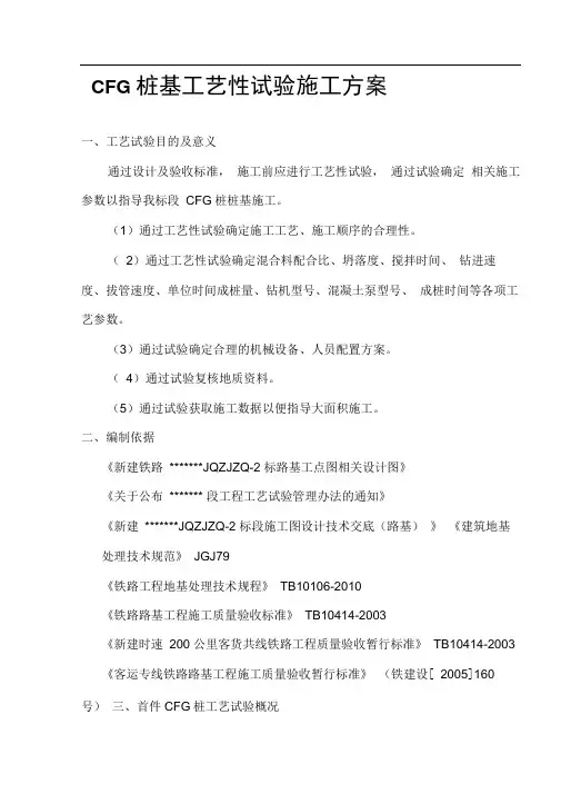 CFG-试桩方案