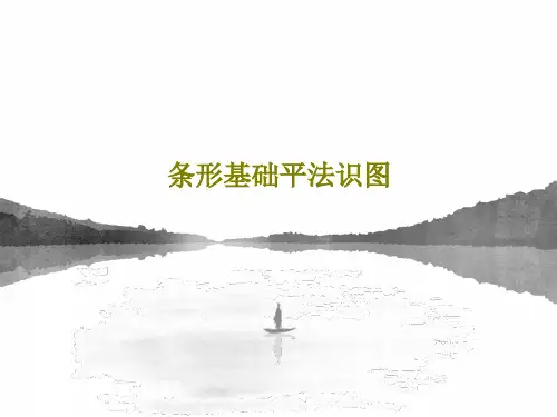 条形基础平法识图共50页