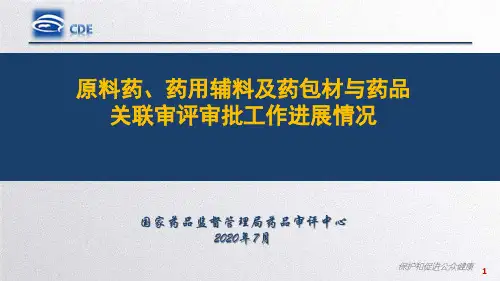 12.原料药、药用辅料及药包材与药品关联审评审批工作进展情况