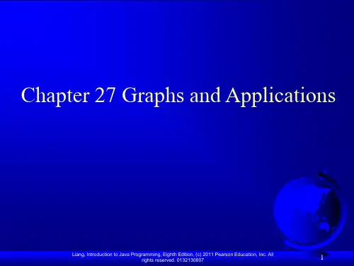 java语言程序设计 进阶篇 原书第八版  课件 PPT(第二十七章)