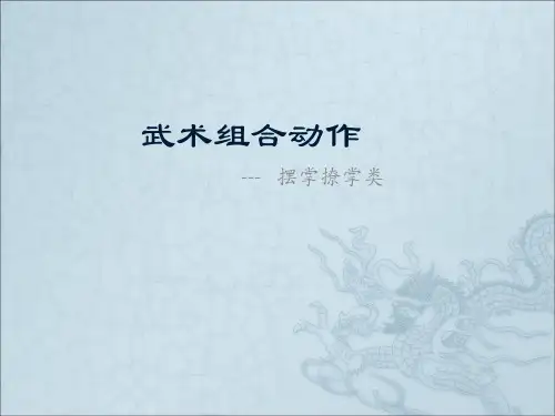 小学体育_武术组合动作教学课件设计