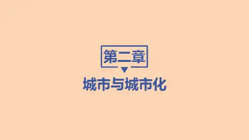 人教版高中地理必修第2册 第二章 第三节 城市化