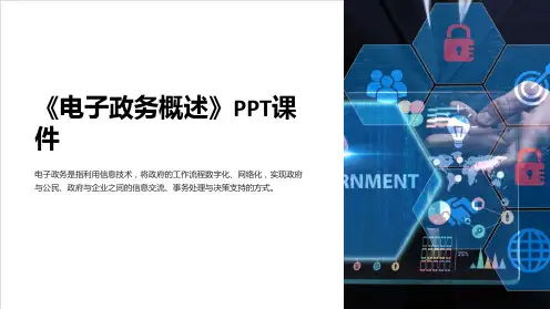 《电子政务概述》课件