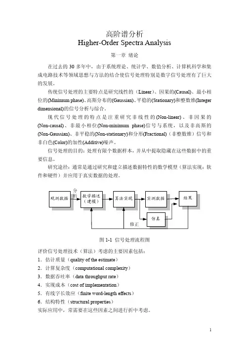 高阶谱分析chapter01
