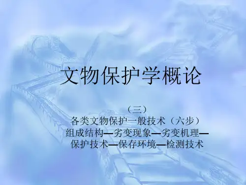 文物保护概论 青铜